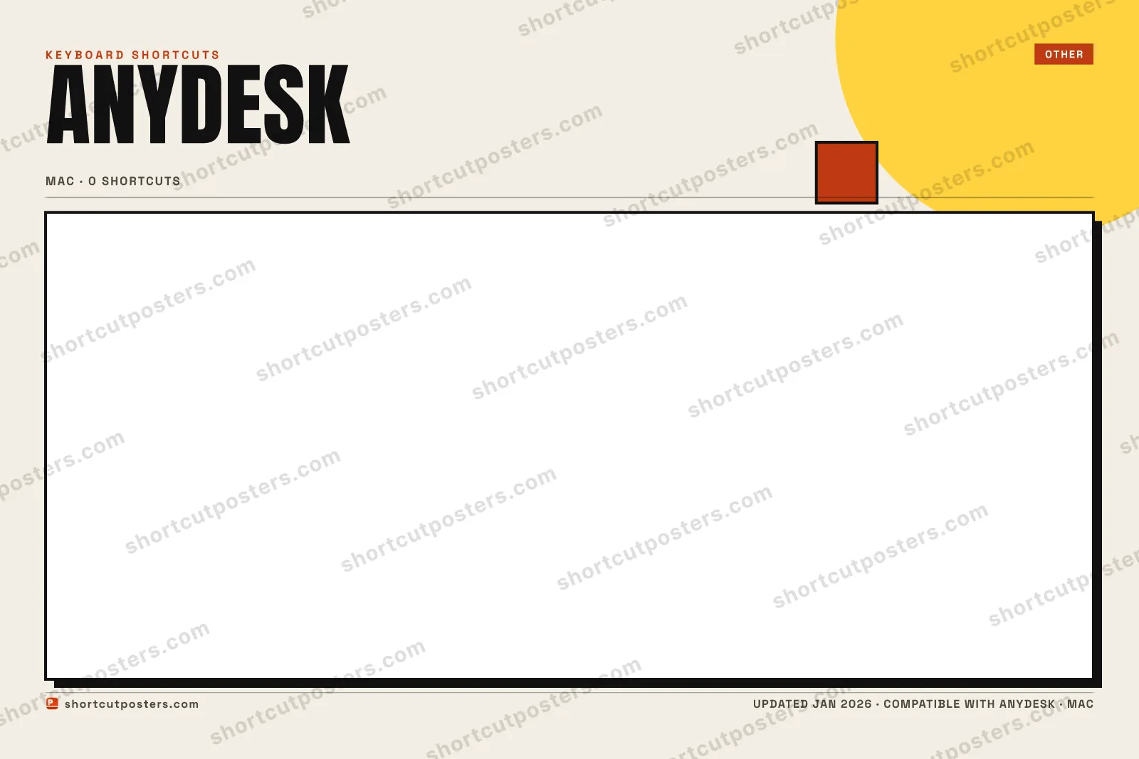 AnyDesk block shortcuts poster preview
