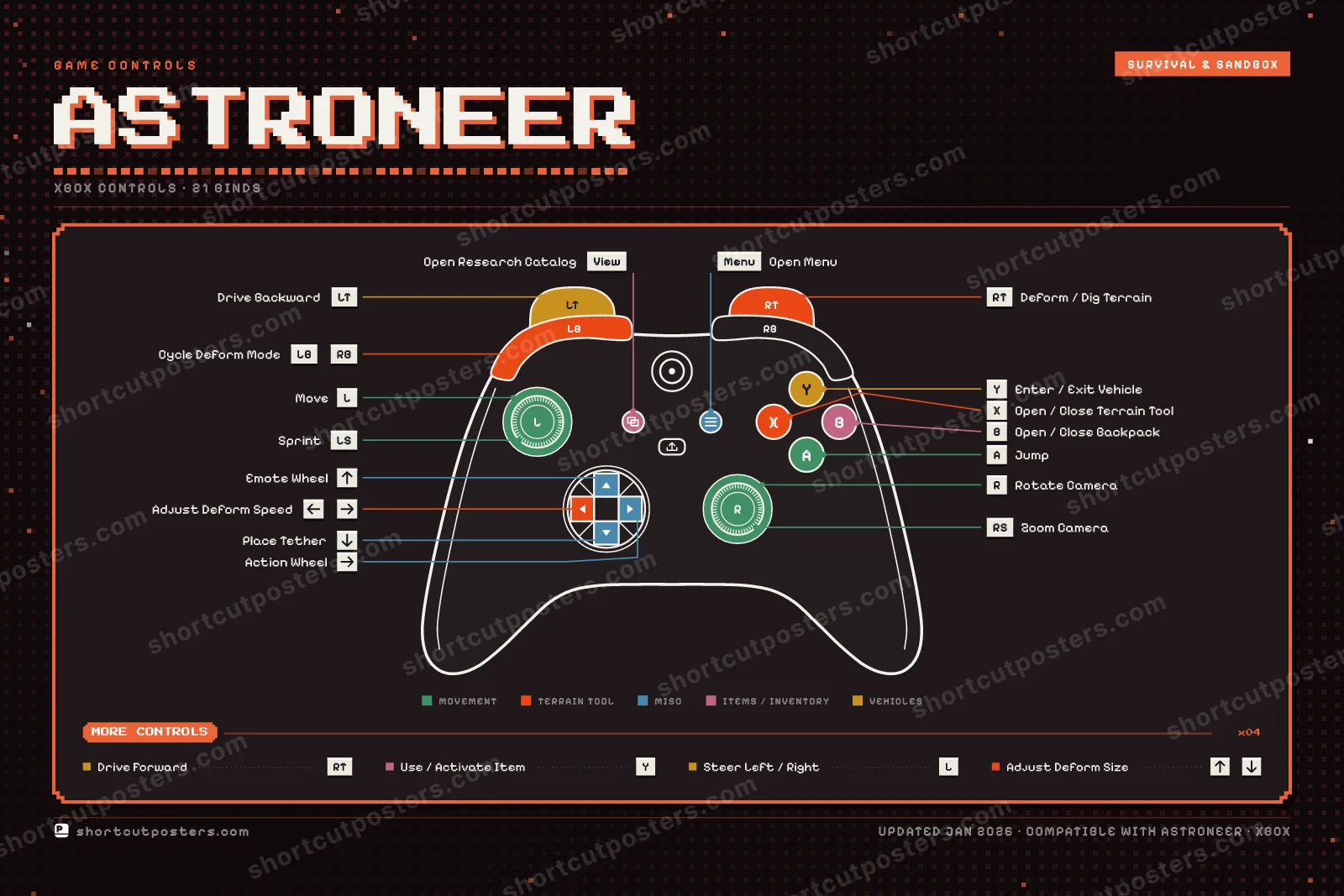 Astroneer controller poster preview