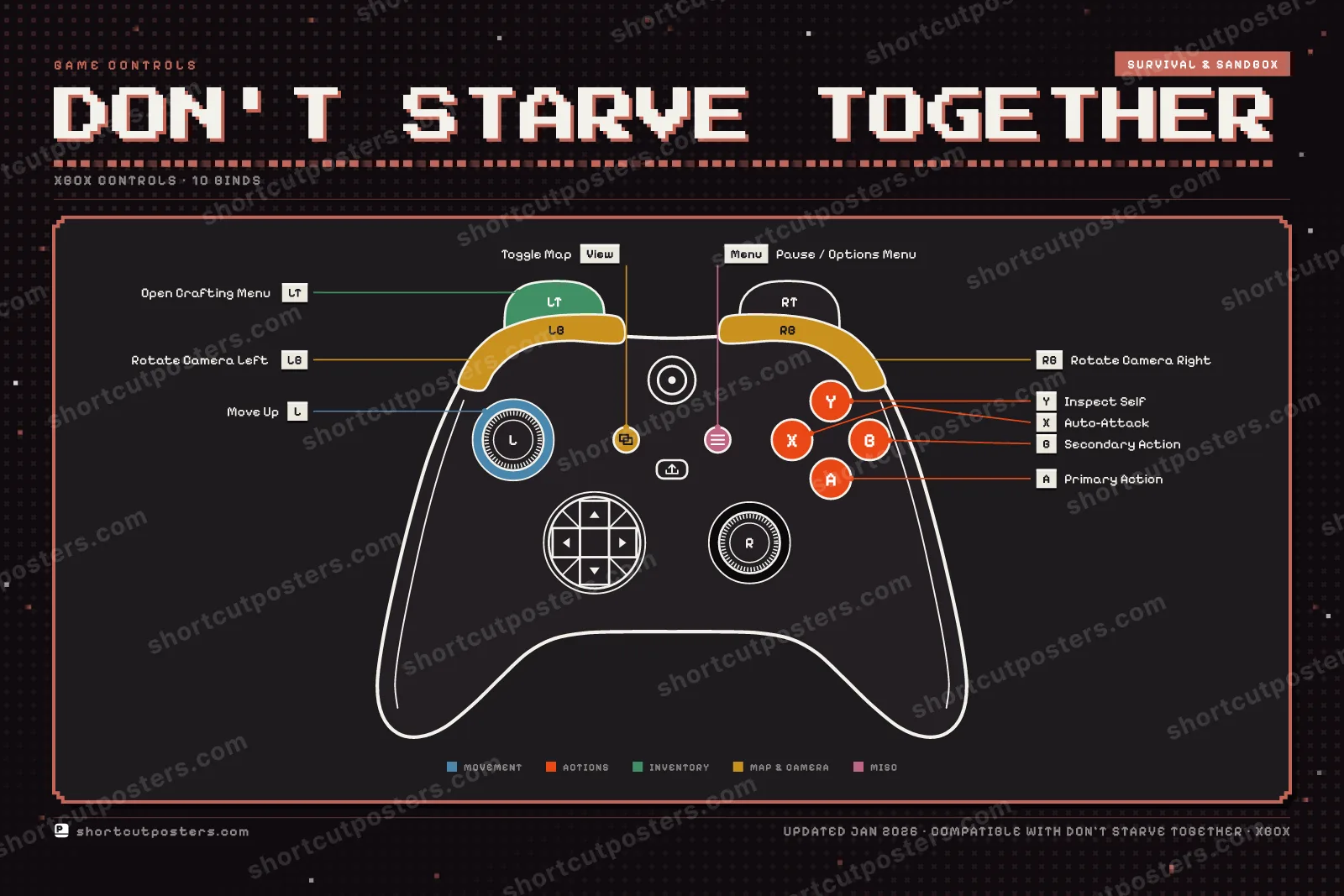 Don't Starve Together controller poster preview