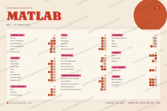 MATLAB riso shortcuts poster preview