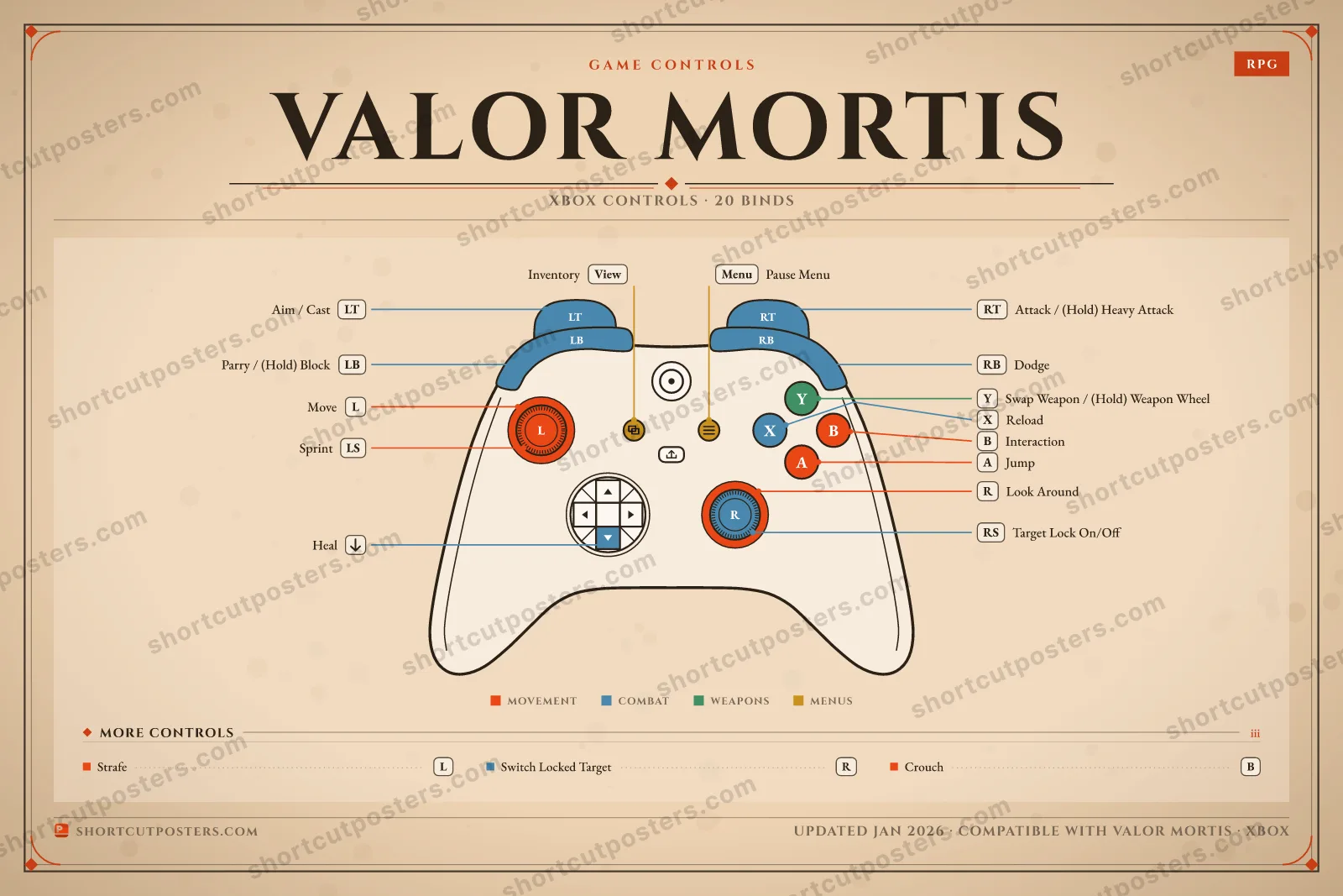 Valor Mortis controller poster preview